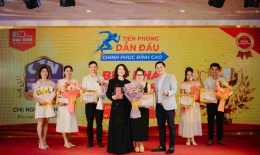 VINH DANH NHÂN SỰ XUẤT SẮC NHẤT CHƯƠNG TRÌNH BỨT PHÁ THÀNH CÔNG “TIÊN PHONG DẪN ĐẦU – CHINH PHỤC ĐỈNH CAO”