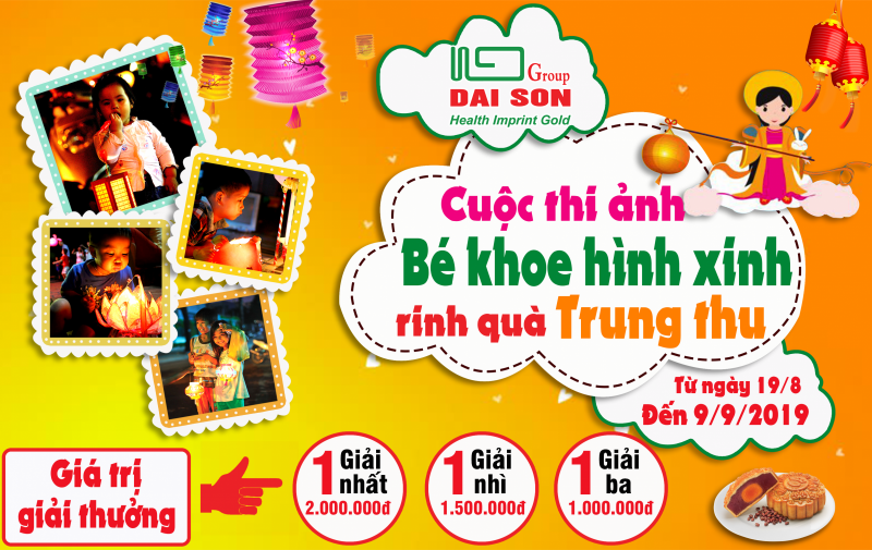 Cuộc thi ảnh: BÉ KHOE HÌNH XINH - RINH QUÀ TRUNG THU